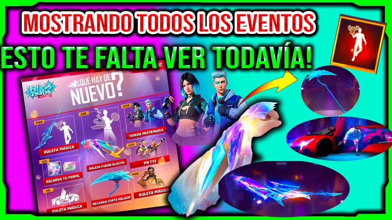 Descubre el próximo evento en Free Fire