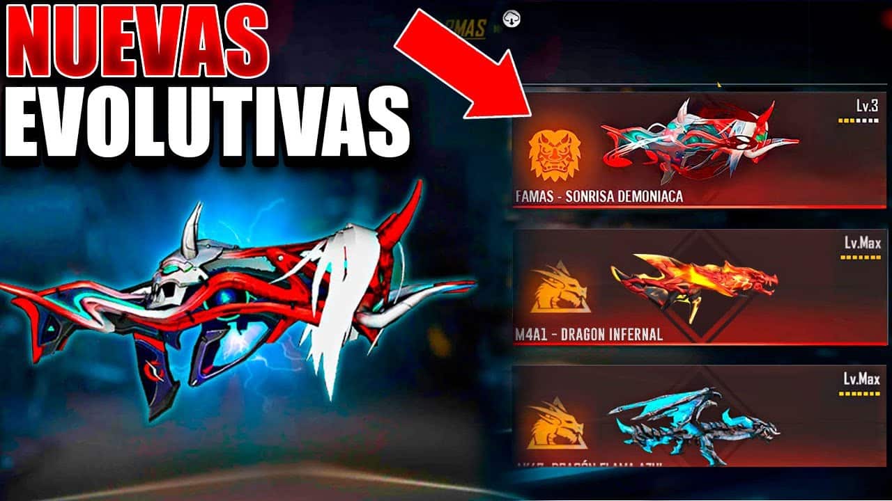 descubre las increibles caracteristicas y ventajas de las armas evolutivas en free fire el secreto para dominar en el campo de batalla