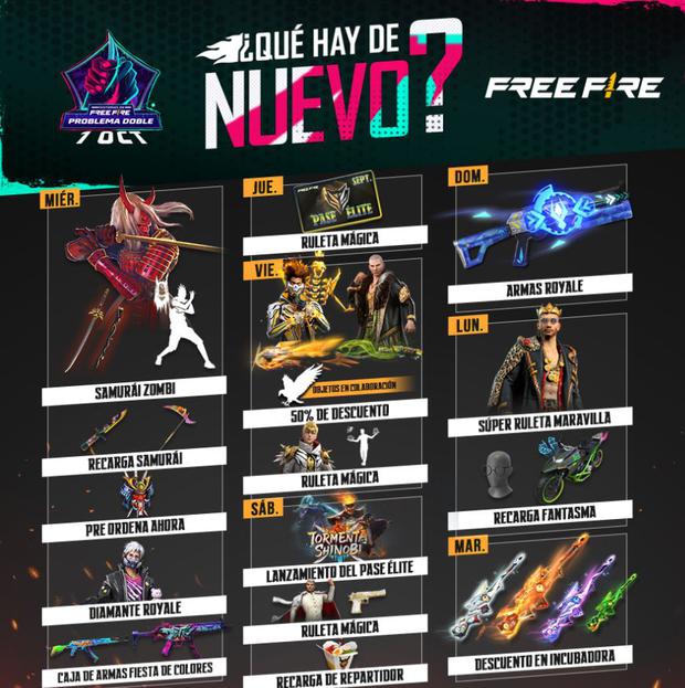 todo lo que necesitas saber sobre los proximos eventos de diamantes en free fire