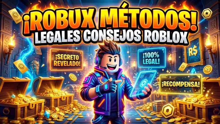 Guía Completa: Cómo Conseguir Robux en Roblox - Métodos Legales y Consejos