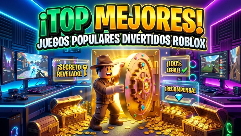 Top Mejores Juegos de Roblox: Descubre Los Más Populares y Divertidos